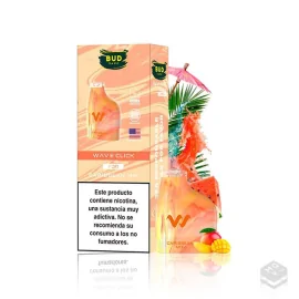 2 x CARTUCHOS PRECARGADOS WAVE CLICK CARIBBEAN MIX BUD VAPE 20MG