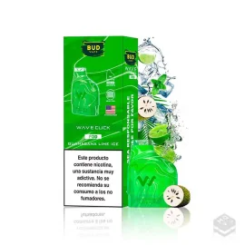 2 x CARTUCHOS PRECARGADOS WAVE CLICK GUANABANA LIME ICE BUD VAPE 20MG
