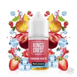 AROMA STRAWBERRY PEACH ICE KINGS CREST 10ML MINILONGFILL