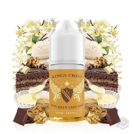 FLAVOUR DON JUAN CUSTARD KINGS CREST 10ML MINILONGFILL