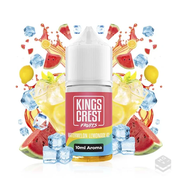 AROMA WATERMELON LEMONADE ICE KINGS CREST 10ML MINILONGFILL