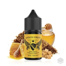 AROMA DON JUAN TABACO DULCE KINGS CREST 10ML MINILONGFILL