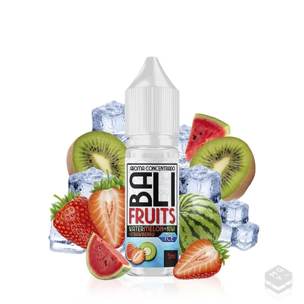 FLAVOUR ICE WATERMELON KIWI STRAWBERRY BALI FRUITS KINGS CREST 5ML MINILONGFILL