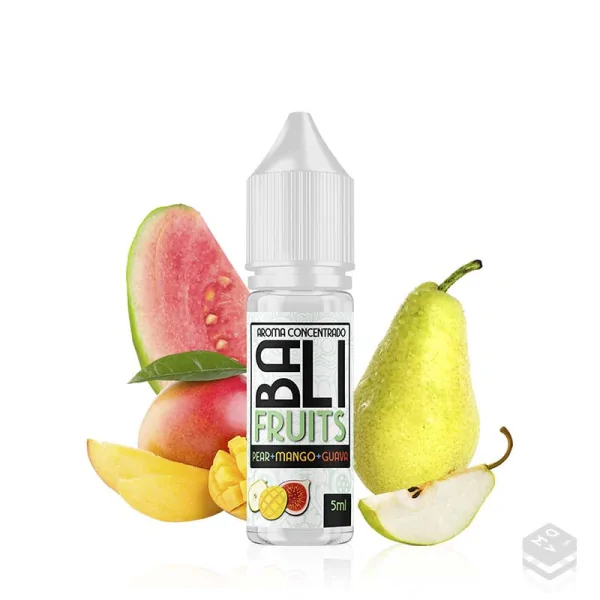 AROMA PEAR MANGO GUAVA BALI FRUITS KINGS CREST 5ML MINILONGFILL