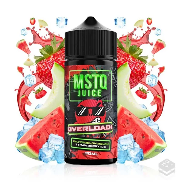 FLAVOUR WATERMELON MELON STRAWBERRY ICE MSTQ JUICE OVERLOAD 30ML LONGFILL