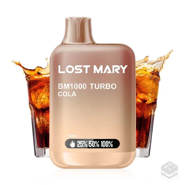 VAPER DESECHABLE COLA LOST MARY BM1000 20MG 2ML
