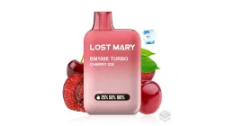 DISPOSABLE VAPE CHERRY ICE LOST MARY BM1000 20MG 2ML