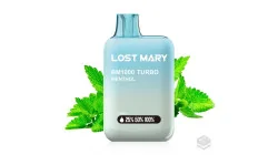 DISPOSABLE VAPE MENTHOL LOST MARY BM1000 20MG 2ML