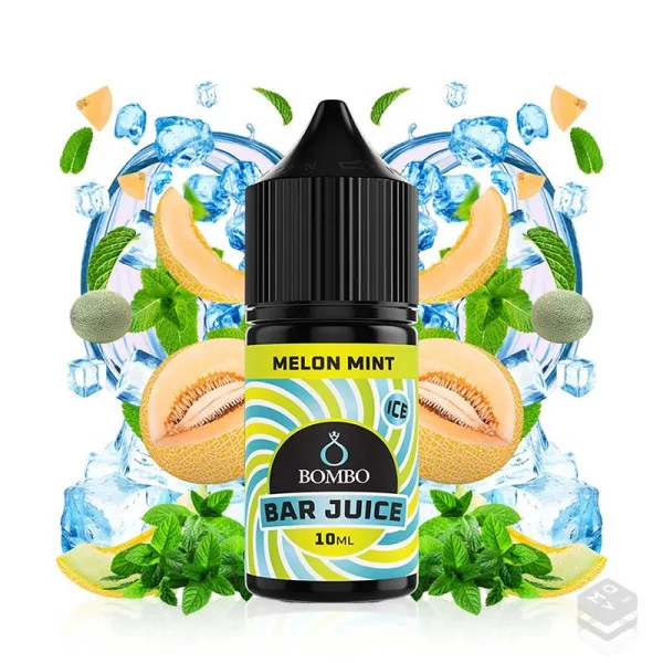 AROMA MELON MINT ICE BAR JUICE BY BOMBO 10ML MINILONGFILL