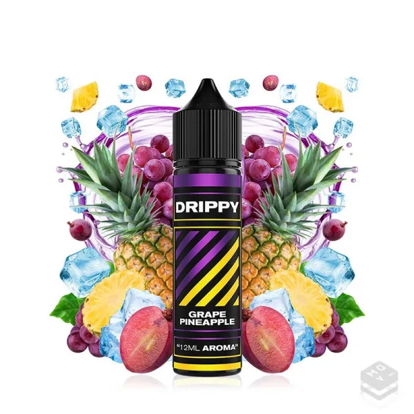 AROMA GRAPE PINEAPPLE DRIPPY 12ML LONGFILL