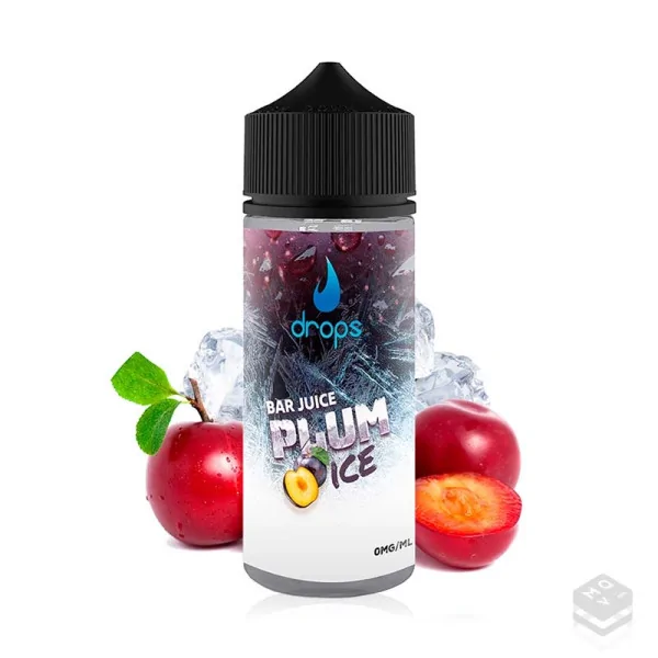 FLAVOUR BAR JUICE PLUM ICE DROPS 16ML LONGFILL VAPE
