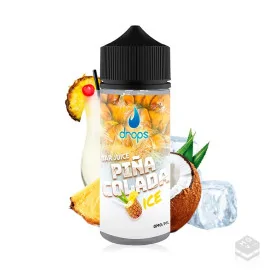 FLAVOUR BAR JUICE PIÑA COLADA ICE DROPS 16ML LONGFILL VAPE