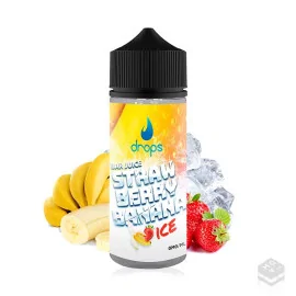 AROMA BAR JUICE STRAWBERRY BANANA ICE DROPS 16ML LONGFILL