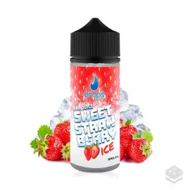 FLAVOUR BAR JUICE SWEET STRAWBERRY ICE DROPS 16ML LONGFILL VAPE