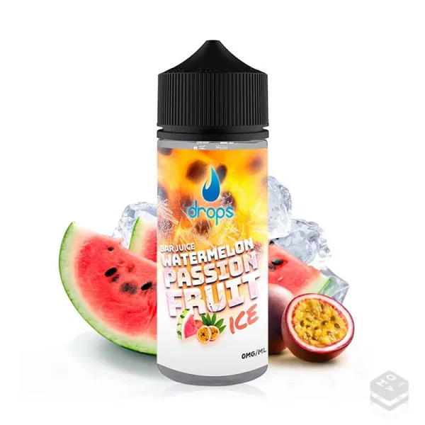 FLAVOUR BAR JUICE WATERMELON PASSION FRUIT ICE DROPS 16ML LONGFILL VAPE