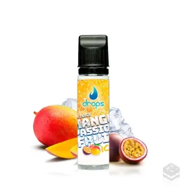AROMA BAR JUICE MANGO PASSION FRUIT ICE DROPS 8ML LONGFILL