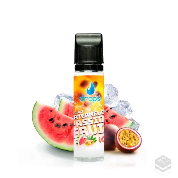 AROMA BAR JUICE WATERMELON PASSION FRUIT ICE DROPS 8ML LONGFILL