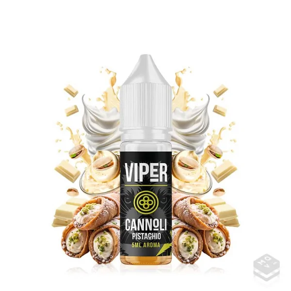 FLAVOUR CANNOLI PISTACHIO VIPER 5ML MINILONGFILL VAPE