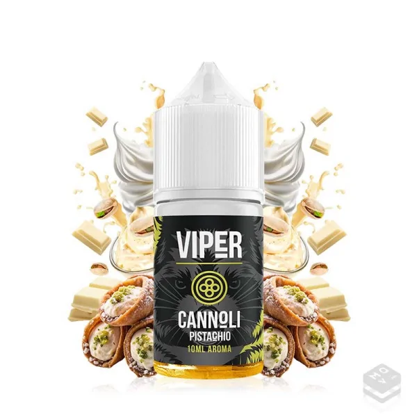 FLAVOUR CANNOLI PISTACHIO VIPER 10ML MINILONGFILL VAPE