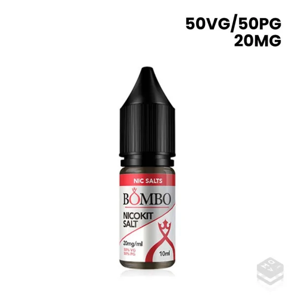 NICOKIT SALES DE NICOTINA BOMBO 50VG / 50PG 10ML 20MG