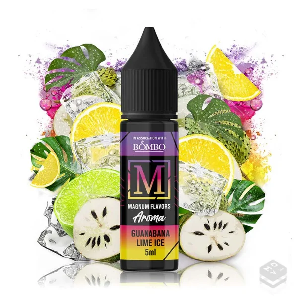 AROMA GUANABANA LIME ICE MAGNUM VAPE 5ML MINILONGFILL