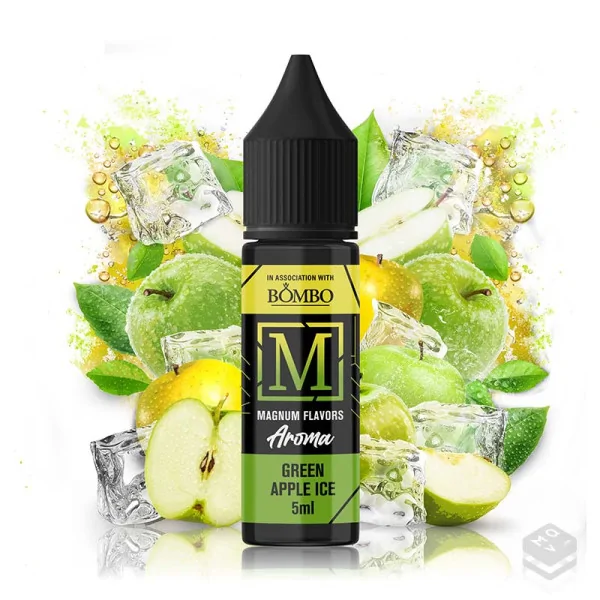 FLAVOUR GREEN APPLE ICE MAGNUM VAPE 5ML MINILONGFILL