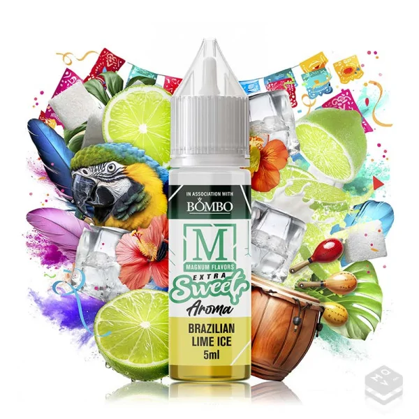 AROMA BRAZILIAN LIME ICE MAGNUM VAPE 5ML MINILONGFILL