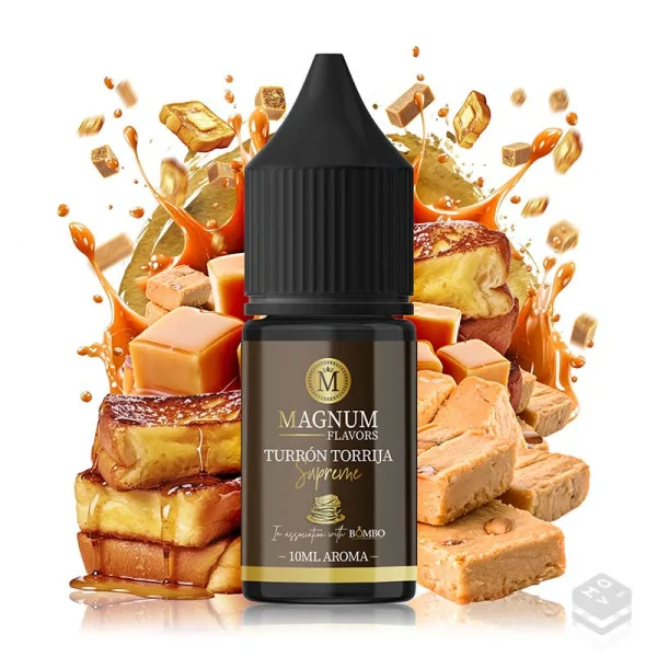 FLAVOUR TURRON TORRIJA SUPREME MAGNUM VAPE 10ML MINILONGFILL