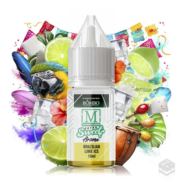 FLAVOUR BRAZILIAN LIME ICE MAGNUM VAPE 10ML MINILONGFILL