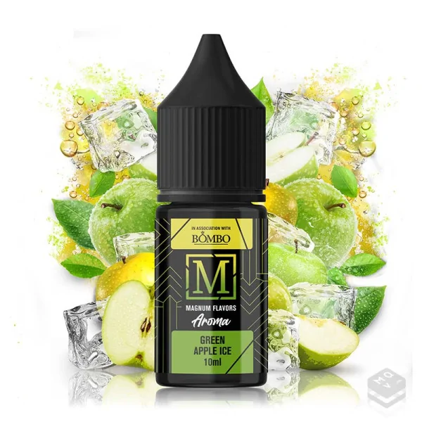 AROMA GREEN APPLE ICE MAGNUM VAPE 10ML MINILONGFILL