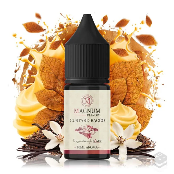 AROMA CUSTARD BACCO MAGNUM VAPE 10ML MINILONGFILL