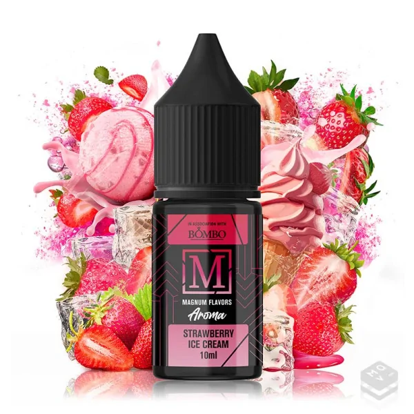 AROMA STRAWBERRY ICE CREAM MAGNUM VAPE 10ML MINILONGFILL
