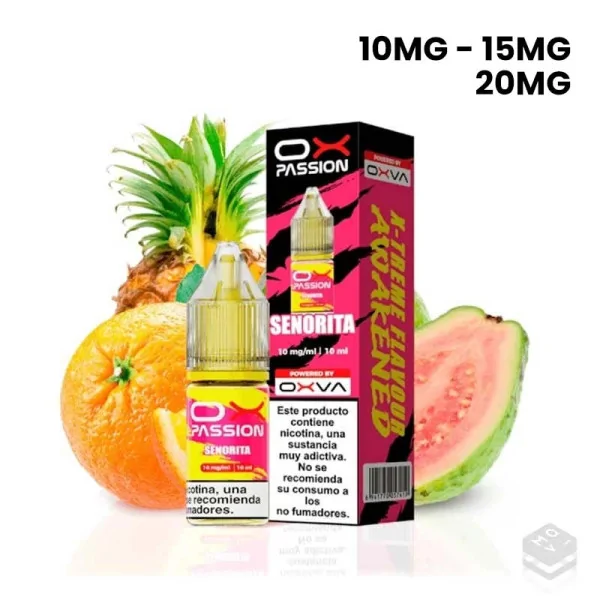 NICOTINE SALTS SEÑORITA OXVA OX PASSION 10ML