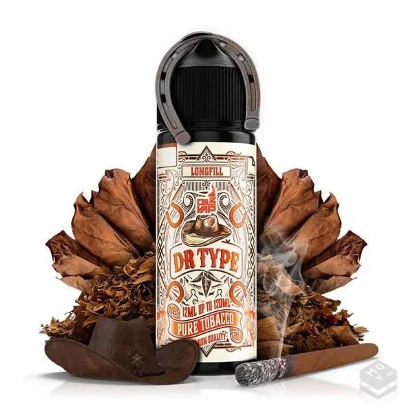 DR TYPE PURE TOBACCO OIL4VAP 12ML LONGFILL