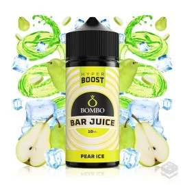 FLAVOUR PEAR ICE BAR JUICE HYPER BOOST BOMBO ELIQUIDS 5ML LONGFILL