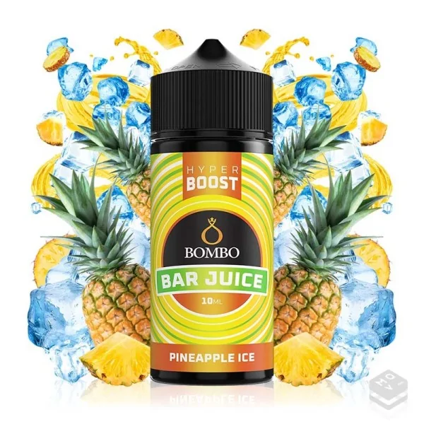 AROMA PINEAPPLE ICE BAR JUICE HYPER BOOST BOMBO ELIQUIDS 10ML LONGFILL