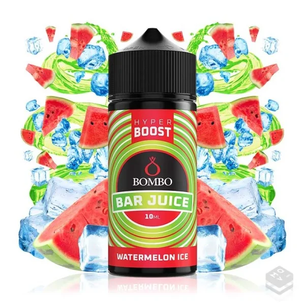 FLAVOUR WATERMELON ICE BAR JUICE HYPER BOOST BOMBO ELIQUIDS 10ML LONGFILL