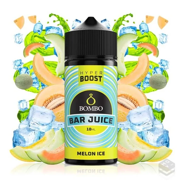 AROMA MELON ICE BAR JUICE HYPER BOOST BOMBO ELIQUIDS 10ML LONGFILL