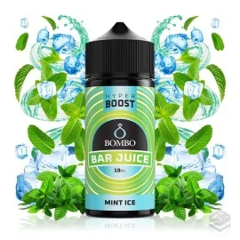 AROMA MINT ICE BAR JUICE HYPER BOOST BOMBO ELIQUIDS 10ML LONGFILL