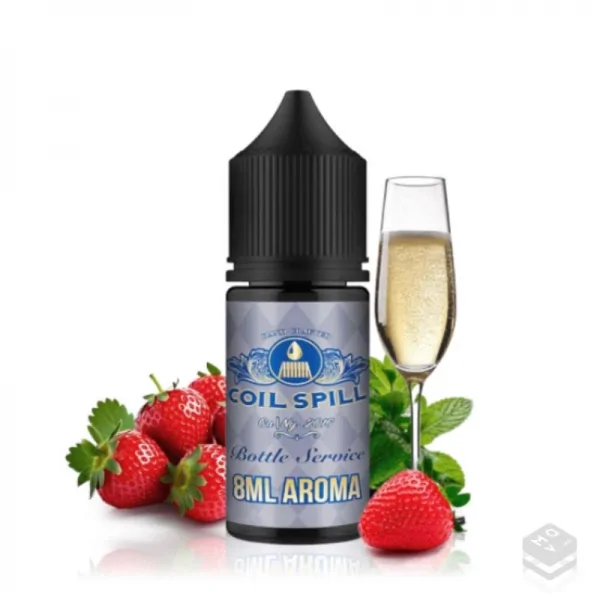 AROMA BOTTLE SERVICE COIL SPILL 8ML MINILONGFILL