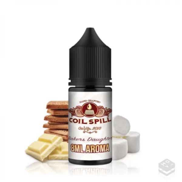 FLAVOUR BAKERS DAUGHTER COIL SPILL 8ML MINILONGFILL