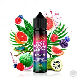 FLAVOUR EXOTIC FRUITS CHERIMOYA GRAPEFRUITS & BERRIES JUST JUICE 12ML LONGFILL