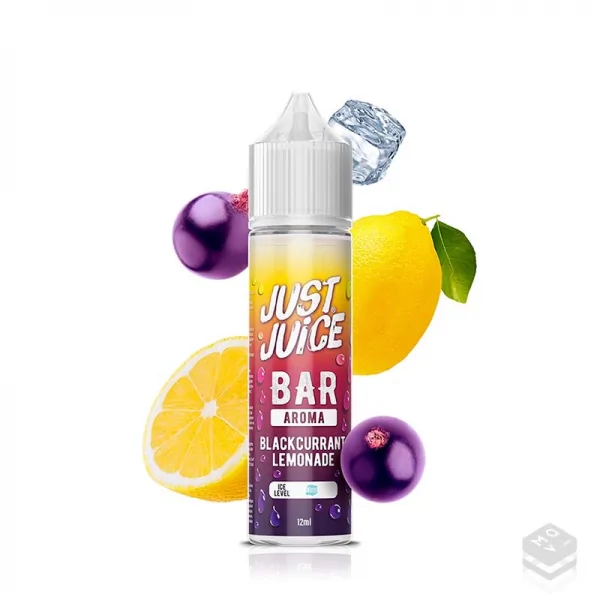 FLAVOUR BLACKCURRANT LEMONADE JUST JUICE BAR 12ML LONGFILL