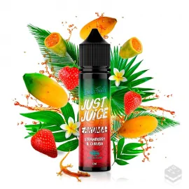 FLAVOUR EXOTIC FRUITS STRAWBERRY & CURUBA JUST JUICE 12ML LONGFILL