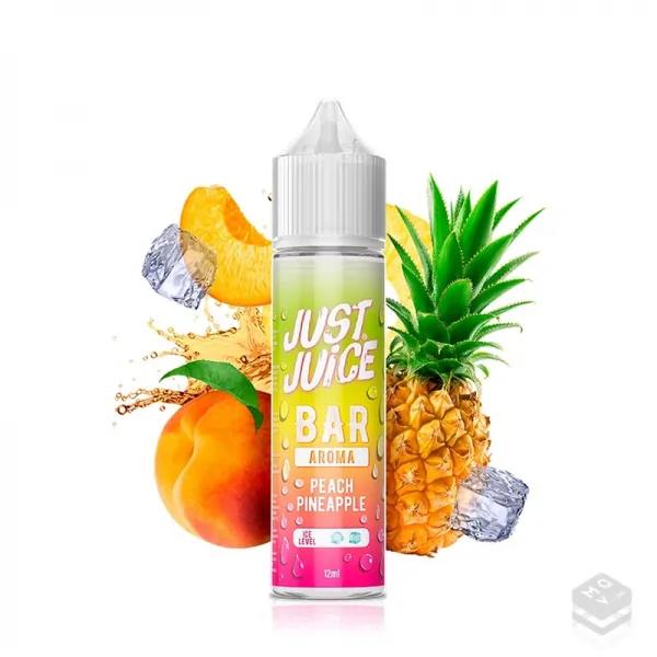 AROMA PEACH PINEAPPLE JUST JUICE BAR 12ML LONGFILL