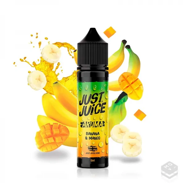 FLAVOUR BANANA & MANGO JUST JUICE 12ML LONGFILL