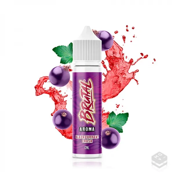 AROMA BLACKCURRANT CRUSH BRUTAL DRINKS JUST JUICE 12ML LONGFILL