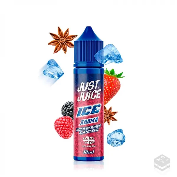 AROMA ICE WILD BERRIES ANISEED JUST JUICE 12ML LONGFILL