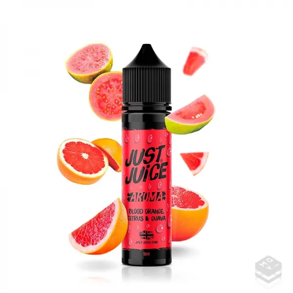 FLAVOUR BLOOD ORANGE, CITRUS & GUAVA JUST JUICE 12ML LONGFILL