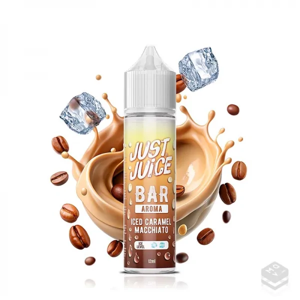 FLAVOUR ICED CARAMEL MACCHIATO JUST JUICE BAR 12ML LONGFILL